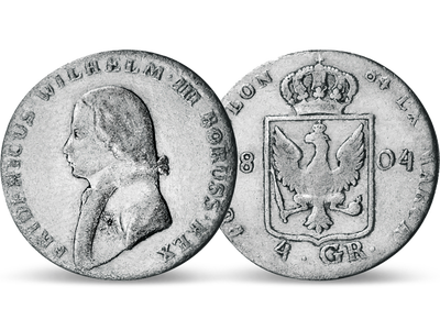 4 Groschen sind 1/6 Taler − Preußen, Friedrich Wilhelm III.