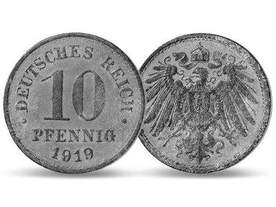 Deutsches Kaiserreich 10 Pfennig 1917 – 1922
