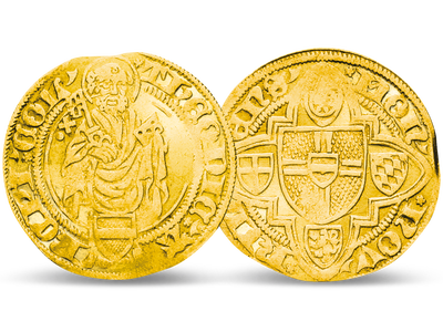 Der erste Papst auf einem Kölner Goldgulden