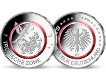 Die deutsche 5-Euro-Münze 2017 - Stempelglanz