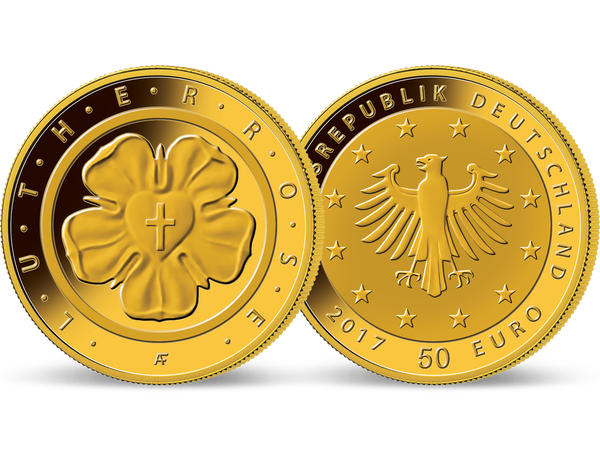 Die neue deutsche 50-Euro-Gold-Gedenkmünze 