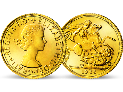 Großbritannien 1 Sovereign 1957-1968 Elisabeth II.