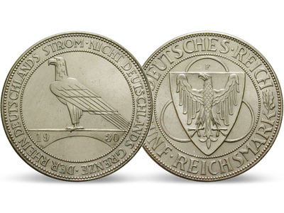 Weimarer Republik 5 Reichsmark 1930 