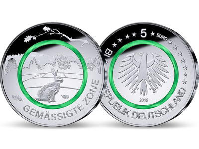 5-Euro-Münze 2019, Prägezeichen A – Stempelglanz