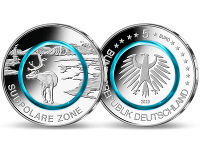 Die offizielle deutsche 5-Euro-Münze 2020 