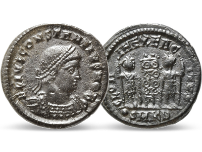 Der Erbe Konstantins des Großen − Rom, Constantius II. Bronze 337-361