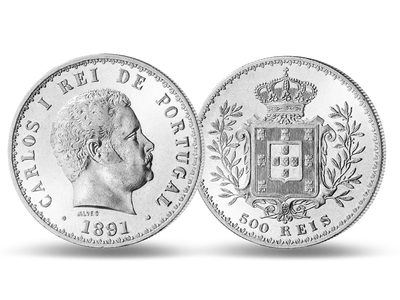 Der vorletzte König Portugals – 500 Reis 1891-1908 Carlos I.