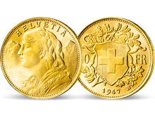 Die 20-Franken-Goldmünze 
