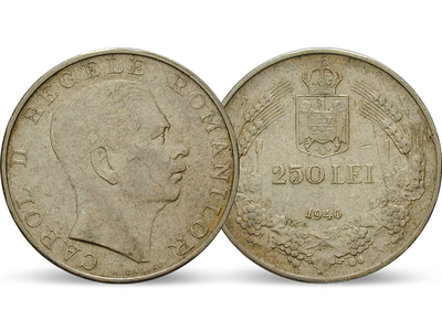 Rumänien 250 Lei 1939-1940 Carol II.
