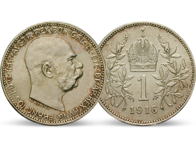 Österreich 1 Krone  1912-1916 Franz Joseph I.