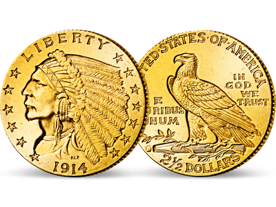 USA - 2 ½-Dollar-Goldmünze