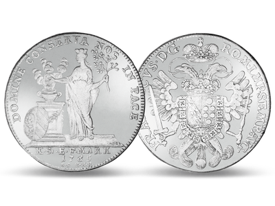 Der Friede von Hubertusburg − Nürnberg Konventionstaler 1763-65