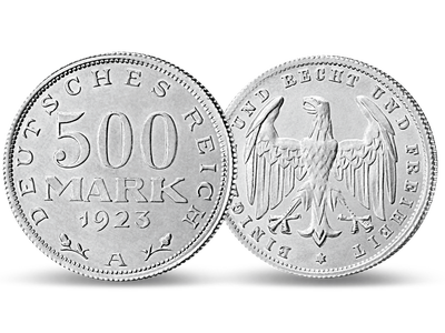 Weimarer Republik 500 Mark 1923