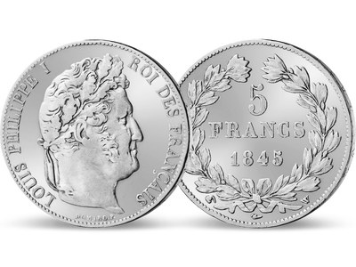 Der letzte französische König – 5 Francs Louis Philippe 1831-1848