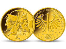 Die deutsche 100-Euro-Goldmünze 2023 