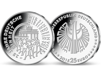 Einzige deutsche 25-Euro-Gedenkmünze aus Feinsilber