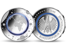 Die erste 5-Euro-Münze Deutschlands 