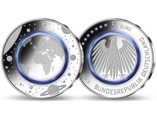 Die erste 5-Euro-Münze Deutschlands 