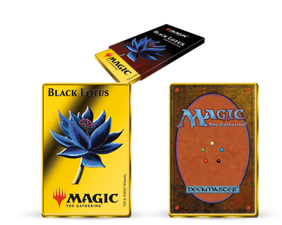 Magic: The Gathering: Seltene „Black Lotus“-Barrenprägung mit Vergoldung!