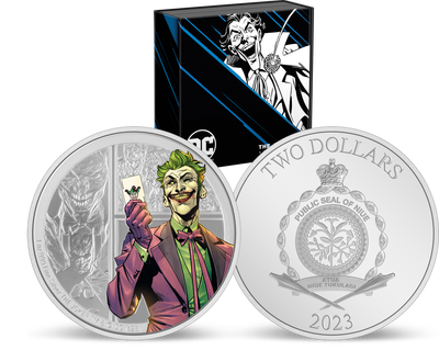 The Joker - The Agent of Chaos 1oz Silber