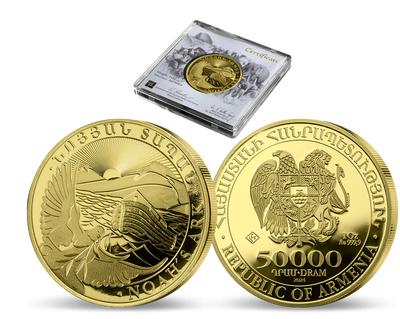 Erstabschlag: Gold-Anlagemünze 