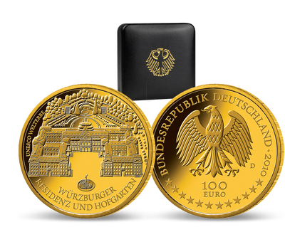 Deutsche 100-Euro-Goldmünz Goldmünze 2010 