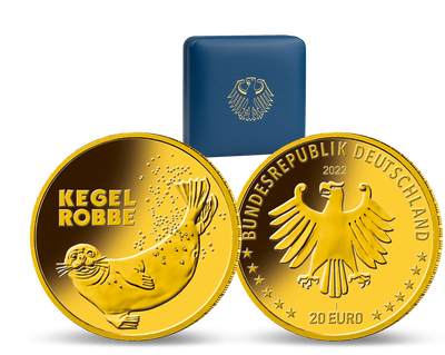 Deutschlands offizielle 20-Euro-Goldmünze 