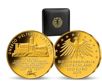 Deutsche 100-Euro-Goldmünze 2011 