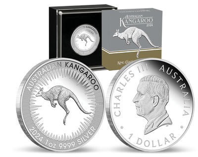 Australien 2024: Beliebte Fein-Silbermünze 