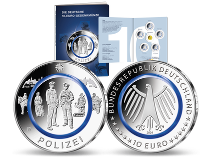 Deutschlands offizielle 10-Euro-Münze 2024 