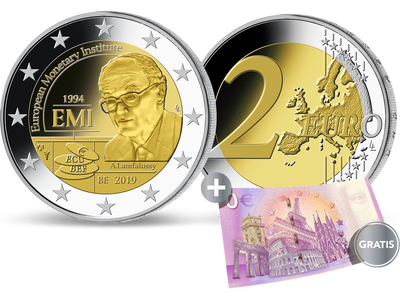 Belgien '25 Jahre Europäisches Währungsinstitut' 2019