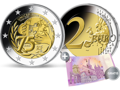Frankreich 2021: 2 Euro Gedenkmünze 