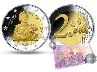Vatikan 2021: 2-Euro-Gedenkmünze 