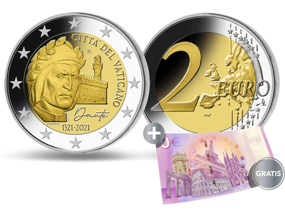 Vatikan 2021: 2 Euro-Gedenkmünze 