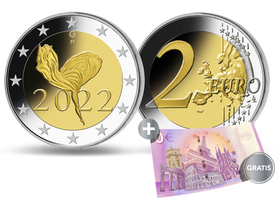 Finnland 2022: 2 Euro-Gedenkmünze 