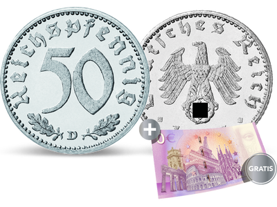 Drittes Reich 50 Reichspfennig 1939-1944