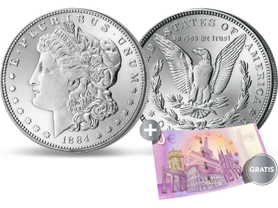 Die berühmteste Silbermünze der USA – Morgan Dollar 1878-1921