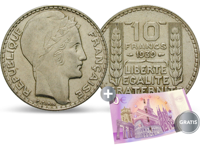 Frankreich 10 Francs 1929-1939 Marianne