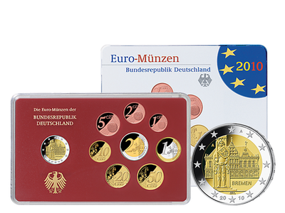 Euro-Kursmünzen-Sätze 2010
