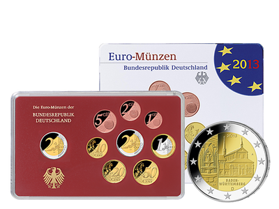 Euro-Kursmünzensätze 2013