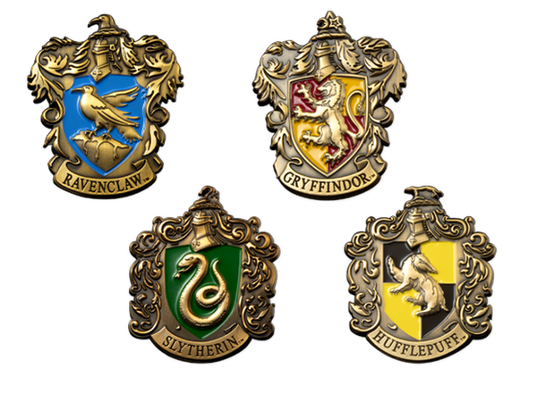 Die offiziellen HARRY POTTER™-Gedenkmünzen der vier Hogwarts™-Hauswappen