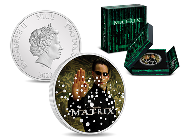 Die 1-Unzen-Silber-Gedenkmünze „The Matrix“