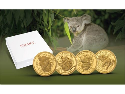 4er Gold-Set 2022 "Smart Collection -15 Jahre Koala“