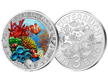 Österreich 2023: 3 Euro Münze 