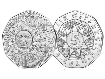 5 Euro Silber-Neujahrsmünze 2024 