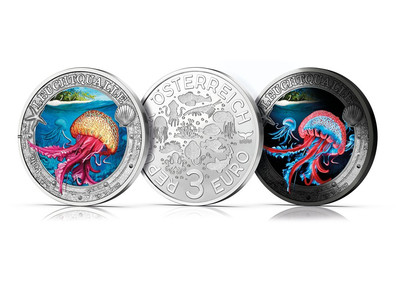 Österreich 2024: 3 Euro Münze 