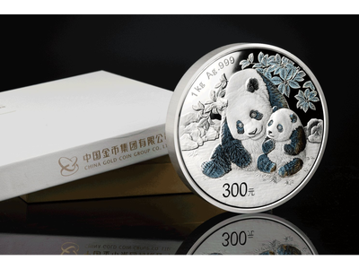 China 2024: 1 Kilo Riesen-Silbermünze 
