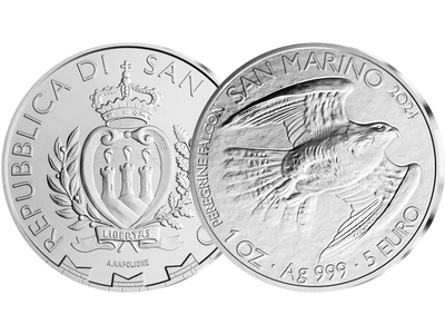 San Marinos erste 5 Euro-Silber-Anlagemünze 
