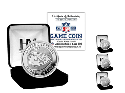 Offizielle NFL Game Coins Gedenkprägung- Start mit dem Champion Kansas City Chiefs!
