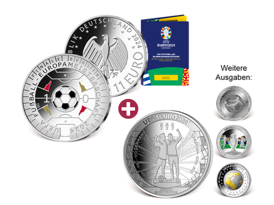 Die erste 11-Euro-Münze + erste Feinsilber-Münze 